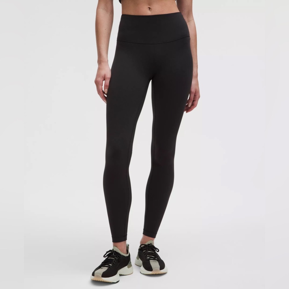 Lululemon Athletica Classic Black Wonder Train Leggings